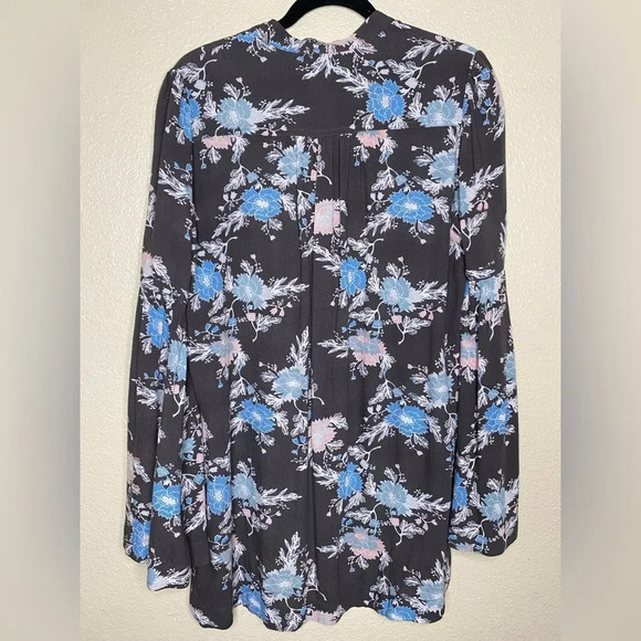 Free People Easy Girl Boho Tunic Floral Top - Picture 5 of 13